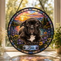 Custom Pet Memorial Window Hanging