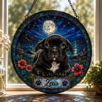 Custom Pet Memorial Window Hanging