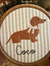 Custom Dog Embroidery Hoop