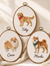 Custom Wool Felt Pet Portrait Hoop, Memorial Keepsake, Photo to Art