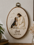 Christian pet with wings memorial embroidery Hoop