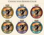 Custom Pet Portrait Art Suncatcher
